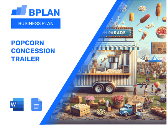 Popcorn Concession Trailer Business Plan
