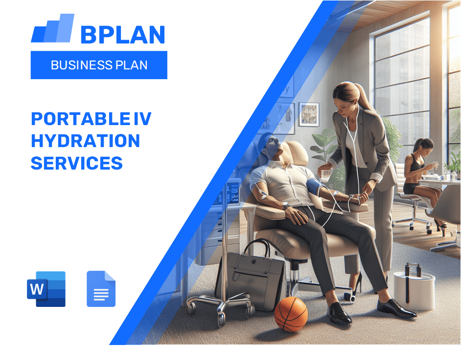 Portable IV Hydration Services Business Plan