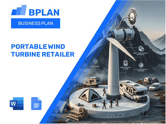 Portable Wind Turbine Retailer Business Plan