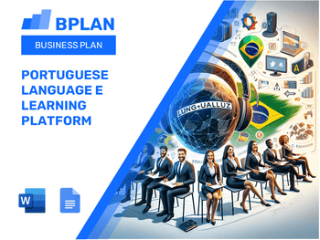 Portuguese Language E Learning Platform Business Plan