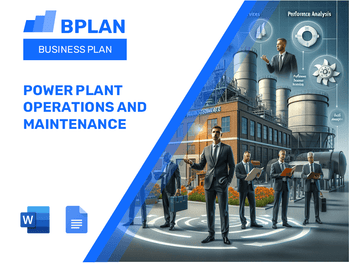 Power Plant Operations and Maintenance Business Plan