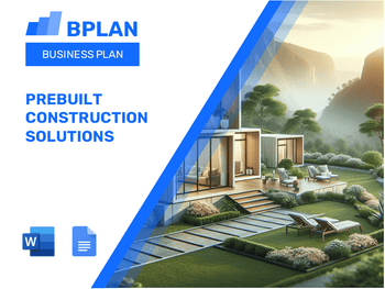 Prebuilt Construction Solutions Business Plan