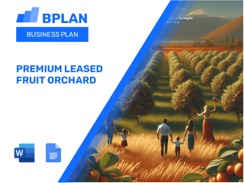 Premium Leased Fruit Orchard Business Plan