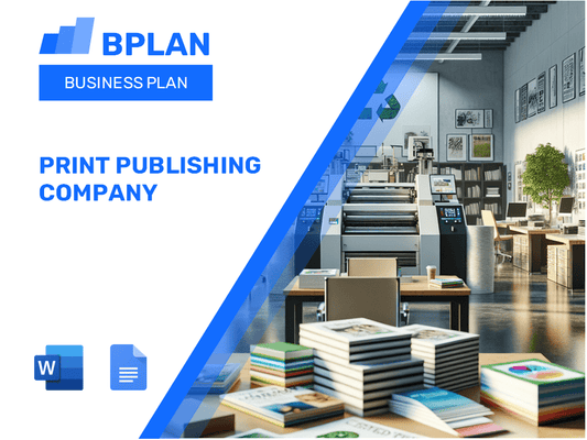 Print Publishing Company Business Plan