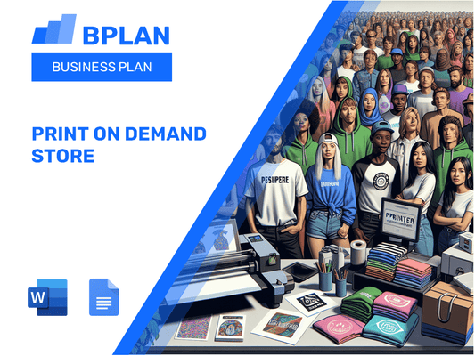 Print on Demand Store Business Plan