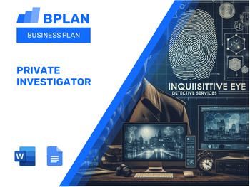 Private Investigator Business Plan