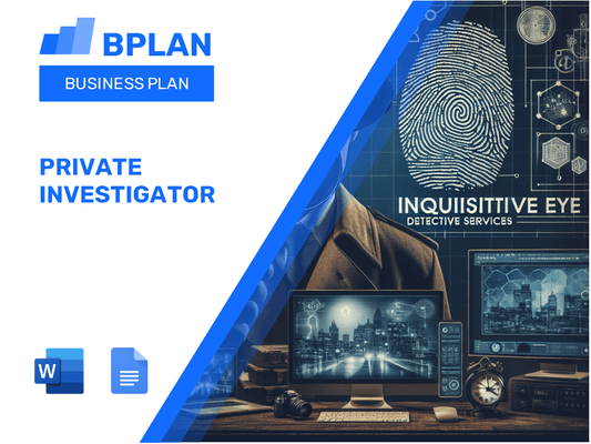 Private Investigator Business Plan