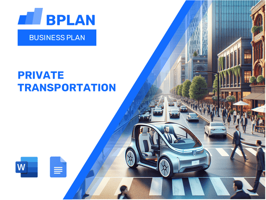 Private Transportation Business Plan