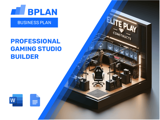 Professional Gaming Studio Builder Business Plan