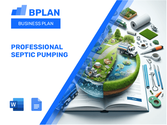 Professional Septic Pumping Business Plan