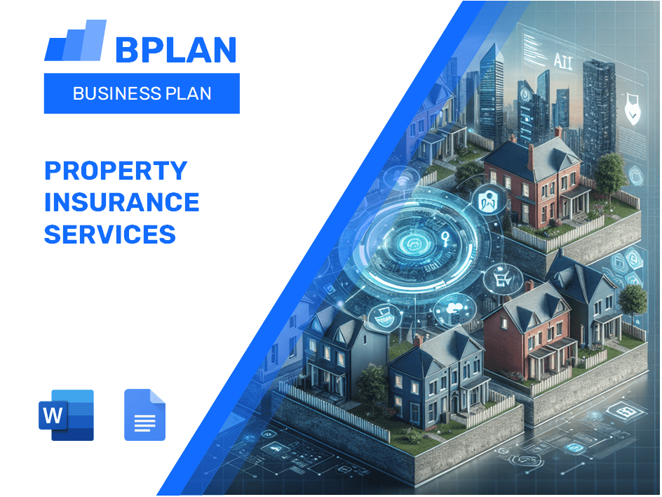 Property Insurance Services Business Plan