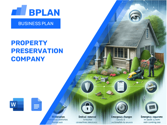 Property Preservation Company Business Plan