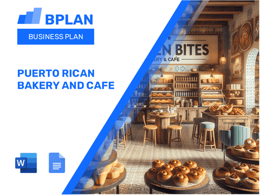 Puerto Rican Bakery And Cafe Business Plan
