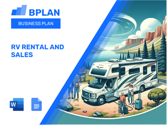 RV Rental And Sales Business Plan