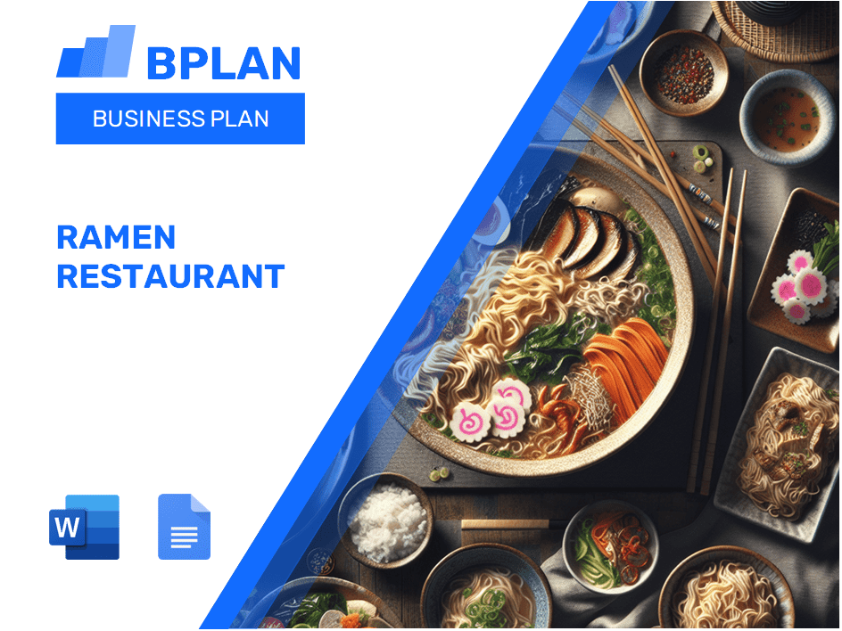 Ramen Restaurant Business Plan