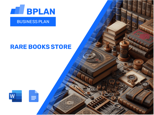 Rare Books Store Business Plan