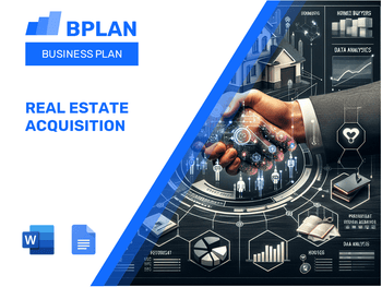Real Estate Acquisition Business Plan