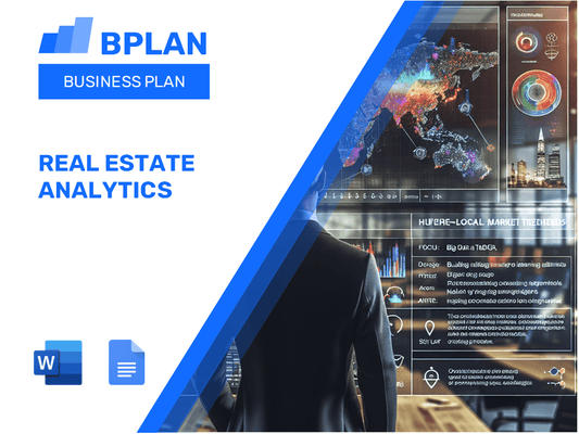 Real Estate Analytics Business Plan