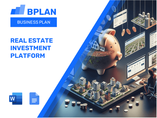 Real Estate Investment Platform Business Plan