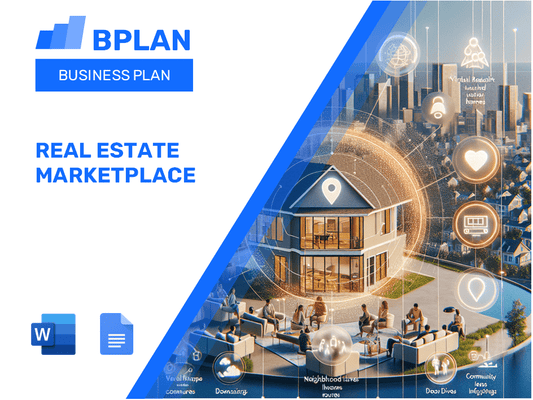 Real Estate Marketplace Business Plan