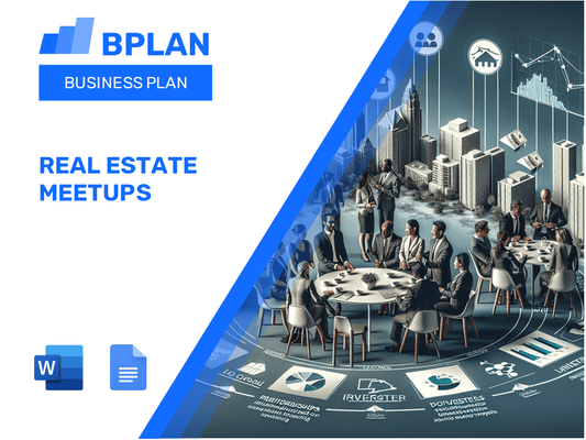 Real Estate Meetups Business Plan