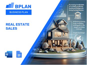 Real Estate Sales Business Plan