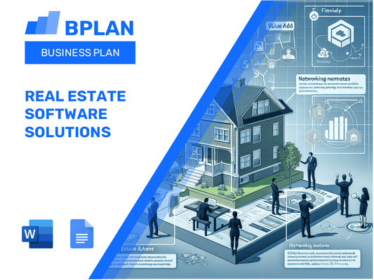 Real Estate Software Solutions Business Plan
