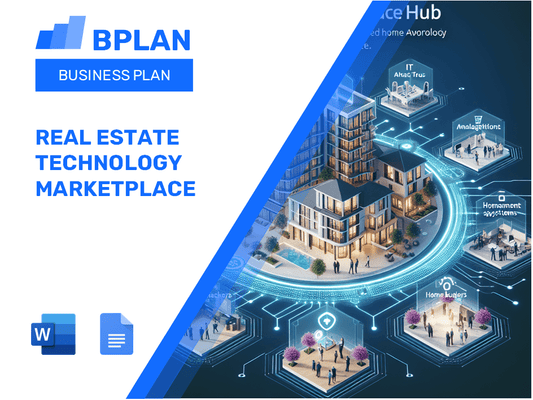 Real Estate Technology Marketplace Business Plan