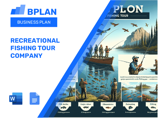 Recreational Fishing Tour Company Business Plan