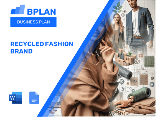 Recycled Fashion Brand Business Plan
