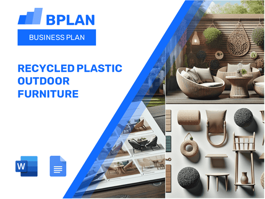 Recycled Plastic Outdoor Furniture Business Plan