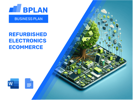 Refurbished Electronics Ecommerce Business Plan