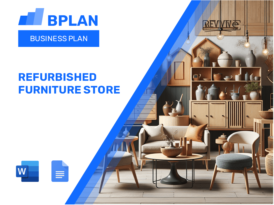 Refurbished Furniture Store Business Plan