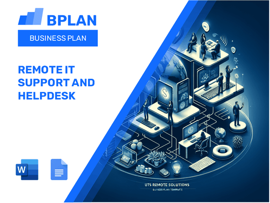 Remote IT Support And Helpdesk Business Plan