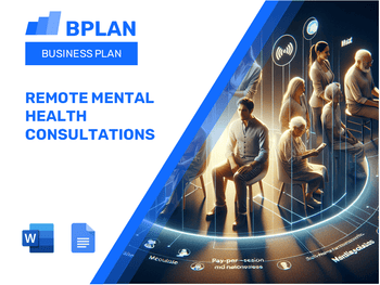 Remote Mental Health Consultations Business Plan