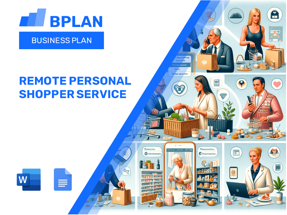 Remote Personal Shopper Service Business Plan