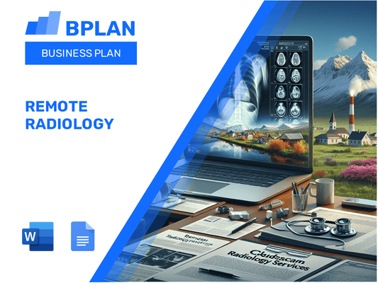 Remote Radiology Business Plan