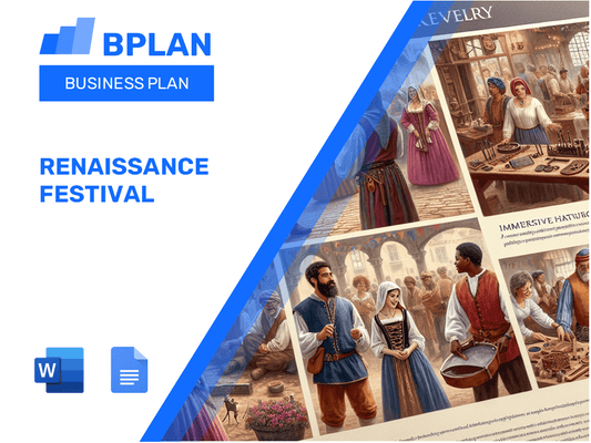 Renaissance Festival Business Plan