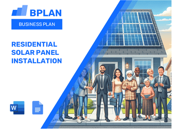 Residential Solar Panel Installation Business Plan