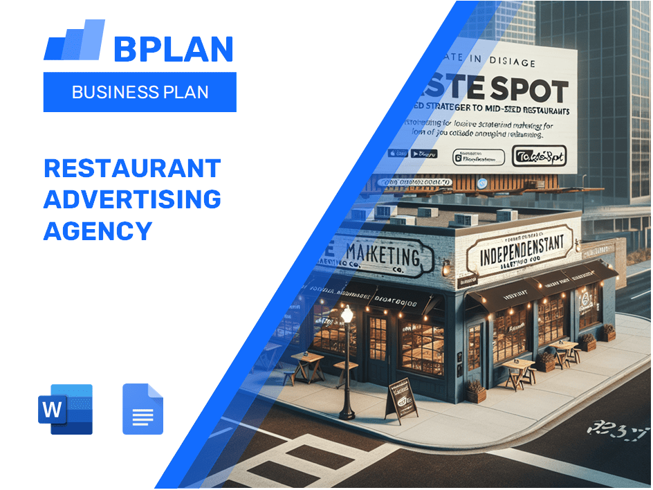 Restaurant Advertising Agency Business Plan