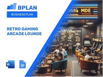 Retro Gaming Arcade Lounge Business Plan