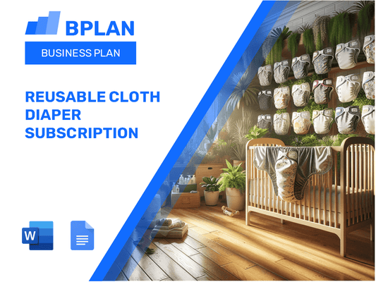 Reusable Cloth Diaper Subscription Business Plan