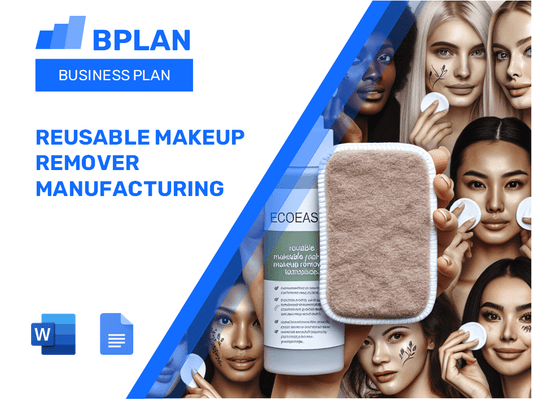 Reusable Makeup Remover Manufacturing Business Plan