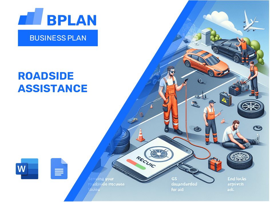Roadside Assistance Business Plan Roadside assistance business plan