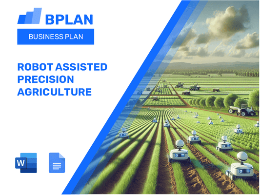 Robot Assisted Precision Agriculture Business Plan