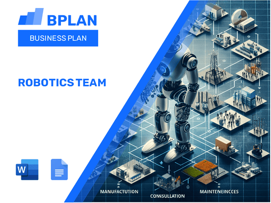 Robotics Team Business Plan
