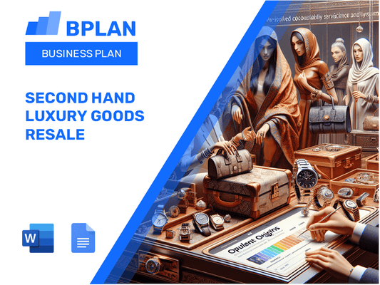 Second Hand Luxury Goods Resale Business Plan