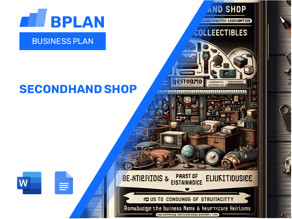 Secondhand Shop Business Plan