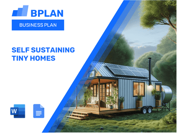 Self Sustaining Tiny Homes Business Plan