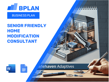Senior Friendly Home Modification Consultant Business Plan